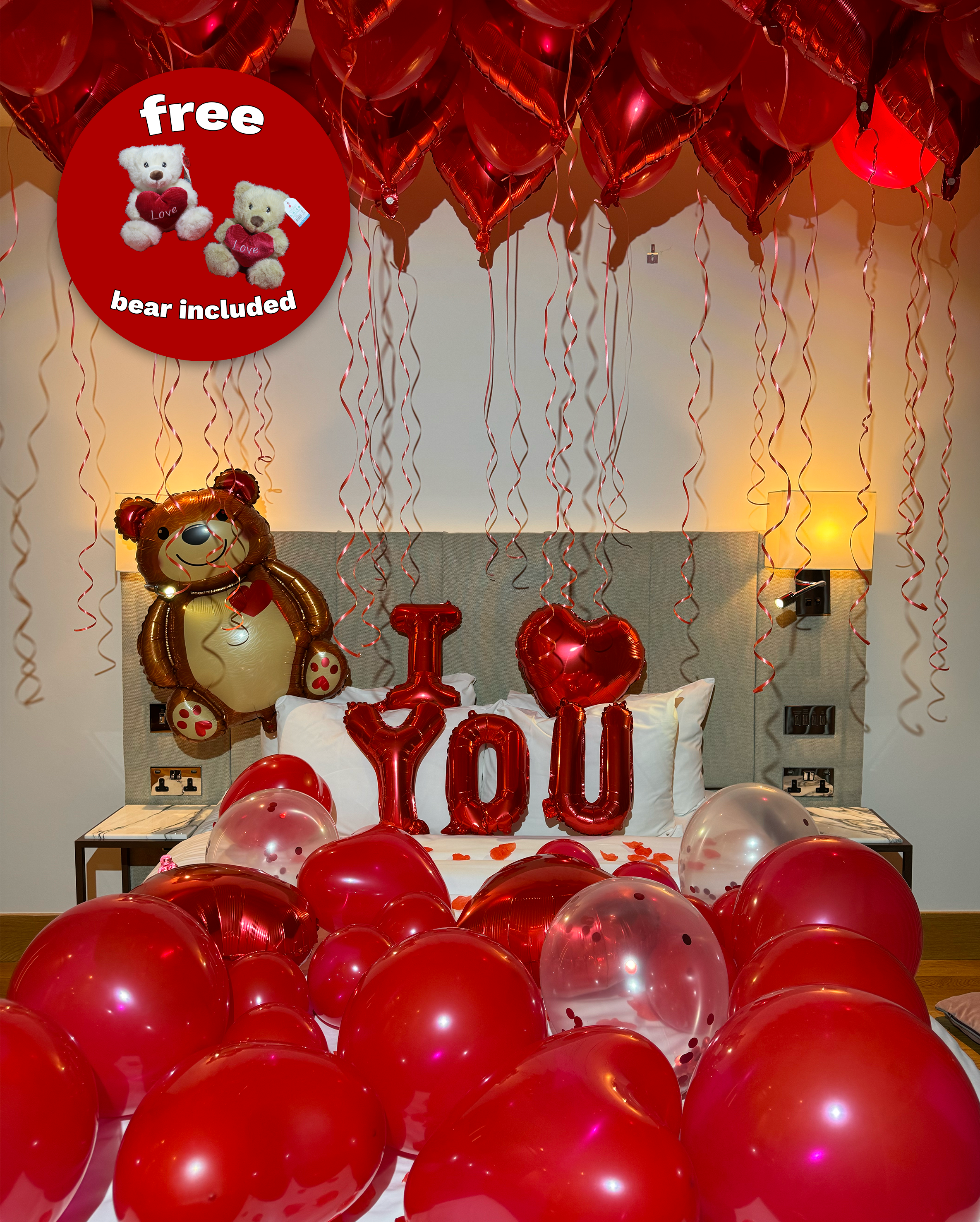 MEGA Valentine's Set Up Kit + Bear